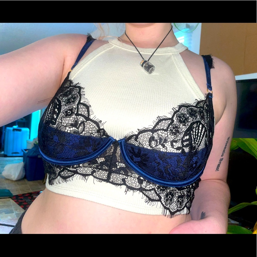 Blue Lingerie